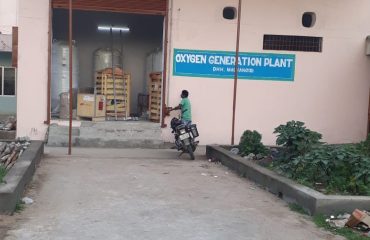 ୧୯.୦୬.୨୦୨୧ ତାରିଖରେ ଜିଲ୍ଲା ମୁଖ୍ୟାଳୟ ଡାକ୍ତରଖାନା, ମାଲକାନଗିରିରେ ନିର୍ମାଣାଧୀନ  ଅମ୍ଳଜାନ ଜେନେରେସନ୍ ପ୍ଲାଣ୍ଟ