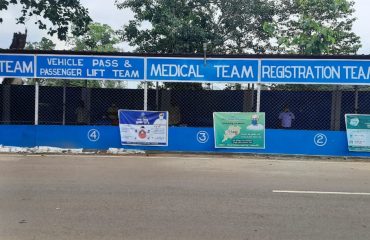 ୧୯.୦୬.୨୦୨୧ ତାରିଖରେ କୋବିଡ-୧୯ ସକାଶେ  ମାଲକାନଗିରି ଜିଲ୍ଲାର ଗୋବିନ୍ଦପାଲି  ସୀମା ଯାଞ୍ଚ ବିନ୍ଦୁ  ଠାରେ ବ୍ୟବସ୍ଥାର ତଦାରଖ