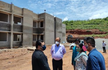 Ongoing Integrated Infrastructure Complex (SSHEP Dept) in Konisi tahsil near Berhampur Date 17/7/2021