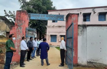 Ongoing High School Transformation work at the historic Gunupur High School , Rayagada district 31/7/2021 Established 1903