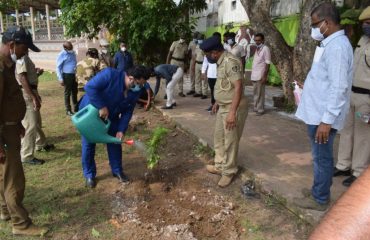 Planting tree sapling by RDC in commemoration of Independence Day, 2021