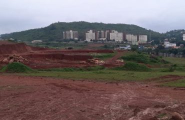 Ongoing work of 650 bedded Teaching Hospital and Residential site at Saheed Laxman Nayak Medical College & Hospital, Koraput 19/8/21