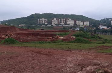 Ongoing work of 650 bedded Teaching Hospital and Residential site at Saheed Laxman Nayak Medical College & Hospital, Koraput 19/8/21