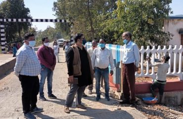 Railways 3rd track laying Vizianagaram line site in Narla