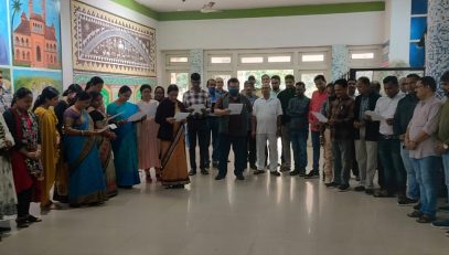 Oath Taken by Sri T. Ao , IAS on National Voters Day