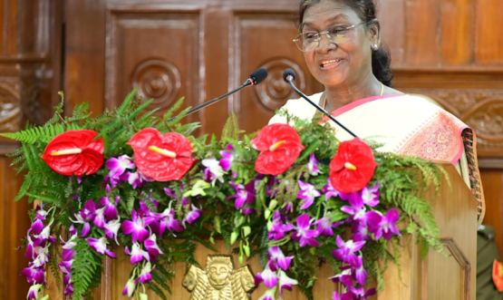 राष्ट्रपति श्रीमती द्रौपदी मुर्मु