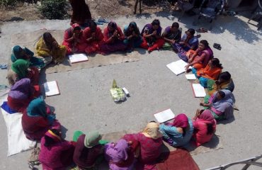 Capacity building activity at village level
