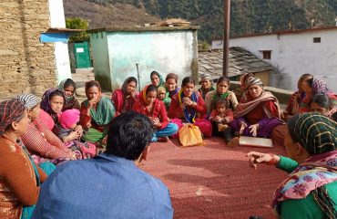 Self Help group meeting