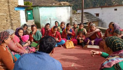 Self Help group meeting