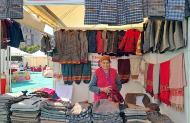 Woolen Clothes Stall at Nainital SARAS Fair