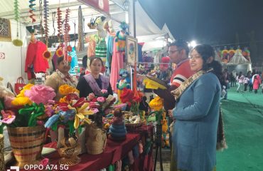 Women Artisans Showcasing Handmade Crafts at Nainital SARAS Fair