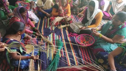 Ringal Basket making activity