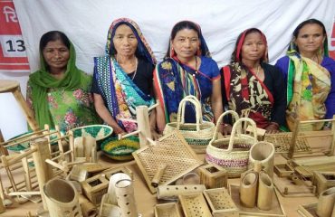 Showcasing Traditional Bamboo Handicrafts by Rural Women Artisans