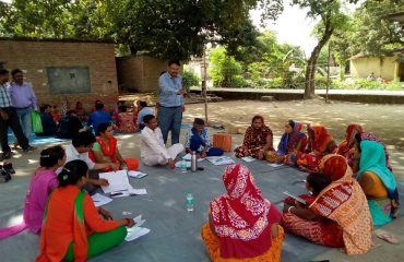 Women's Self-Help Group Meeting in Rural Community