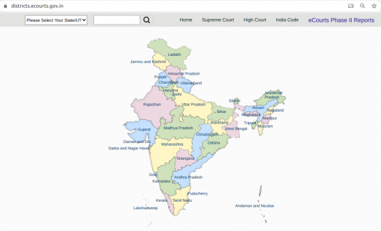 districts courts portal