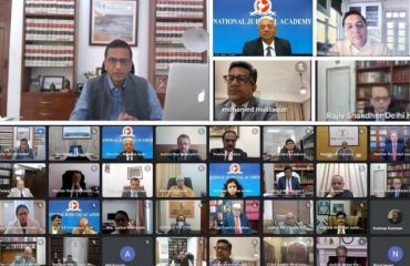 Workshop for the Chief Justices of HC on ICT Enablement of Indian Judiciary through E-Courts and Way Forward at National Judicial Academy