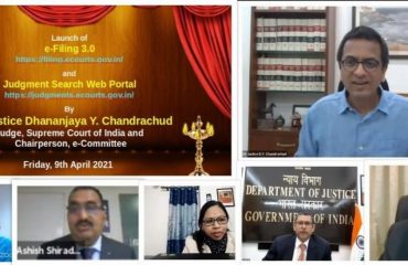 Launch of e-filing 3.0 & New Judgement search portal