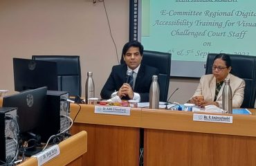 eCommittee Conducts a Regional Digital Accessibility Training (North Zone) for Visually Challenged Court Staff at Delhi Judicial Academy