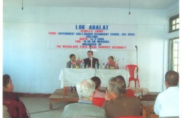 Lok Adalat held at Shillong – 2