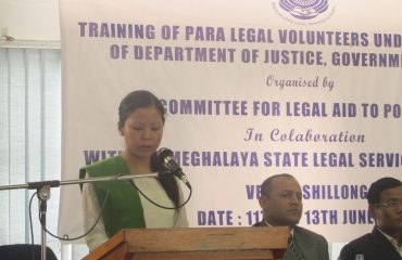Training of PLVs under A2J Project – 1