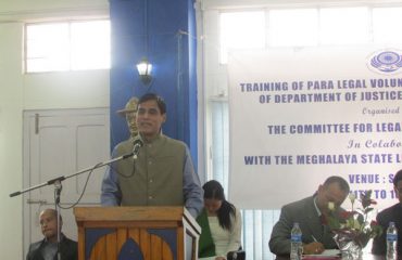 Training of Para Legal Volunteers – 21