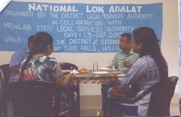National Lok Adalat held at District & Sessions Judge – 1