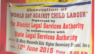 Child Labour Day held at Jowai