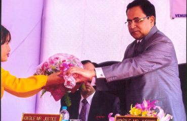 Flagged off Mobile Lok Adalat Van,Meghalaya – 6