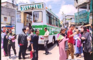 Flagged off Mobile Lok Adalat Van,Meghalaya – 8
