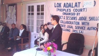 National Lok Adalat at D&amp;SJ Office Shillong