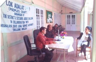 National Lok Adalat at D&SJ Office Shillong – 1