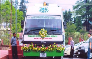 Flagged off Mobile Lok Adalat Van,Meghalaya – 5