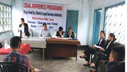 Legal Awareness Programme held at District Jail, Tura