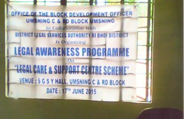Awraeness Programme on Legal & Support Centre Scheme – 2