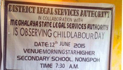 Child Labour Day held at Morningstar Higher Secondary School