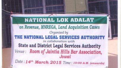 National Lok Adalat held at Jowai