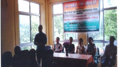 National Lok Adalat at D&amp;SJ Nongpoh