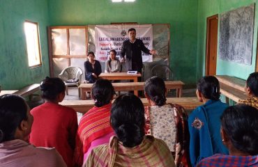 Legal Awareness programme organised by DLSA Ampati at Nirgini – 1