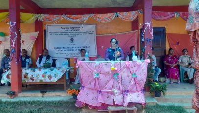 Mowluber West Jaintia programme