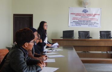 One Day Orientation Training Programme for Para Legal Volunteers – 1