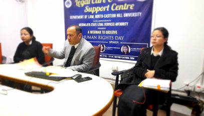WEBINAR ON HUMAN RIGHTS DAY IN COLLABORATION WITH LEGAL CARE &amp; SUPPORT CENTRE NEHU