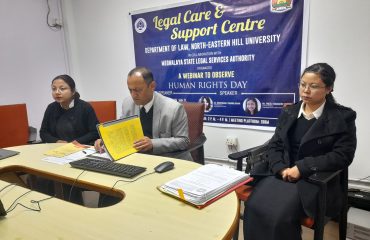 WEBINAR ON HUMAN RIGHTS DAY IN COLLABORATION WITH LEGAL CARE & SUPPORT CENTRE NEHU – 1