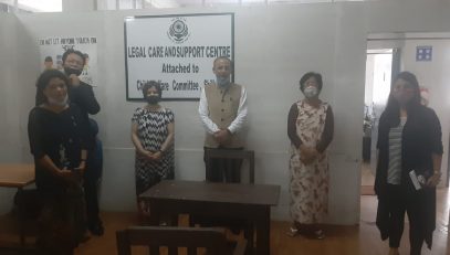 VISIT TO LEGAL CARE &amp; SUPPORT CENTRE ATTACHED TO CHILD WELFARE COMMITTEE, SHILLONG