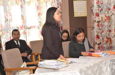 REVIEW MEETING OF ALL DLSA ORGANISED BY THE MSLSA – 1
