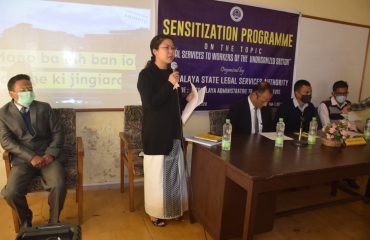 SENSITIZATION PROGRAMME ON LEGAL SERVICES TO WORKERS OF THE UNORGANISED SECTOR – 1