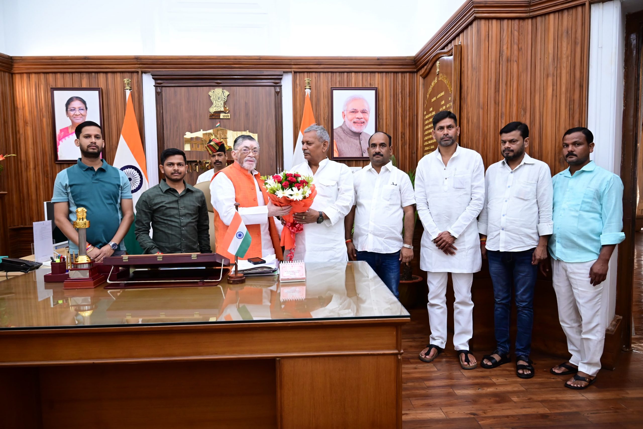 Honourable Governor of jharkhand at Raj Bhavan Jharkhand Ranchi