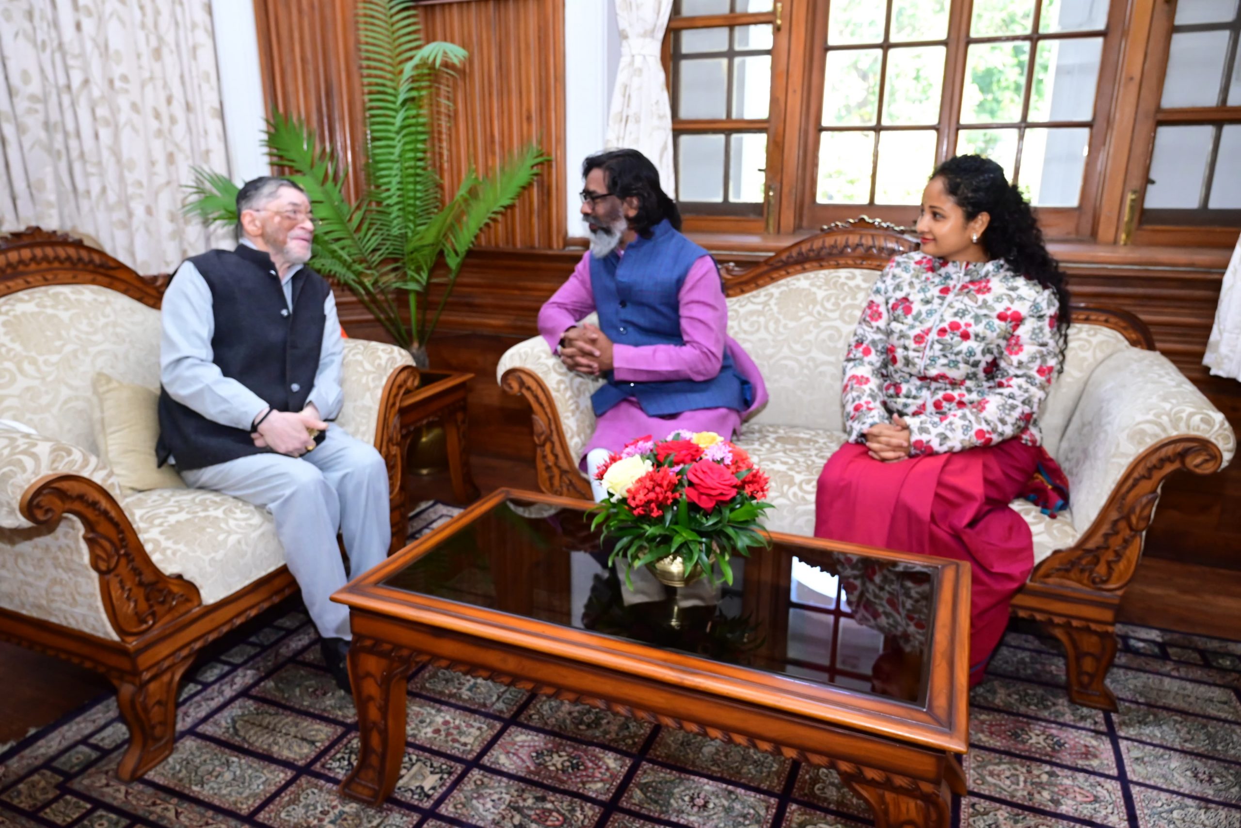 Honourable Governor of jharkhand at Raj Bhavan Jharkhand