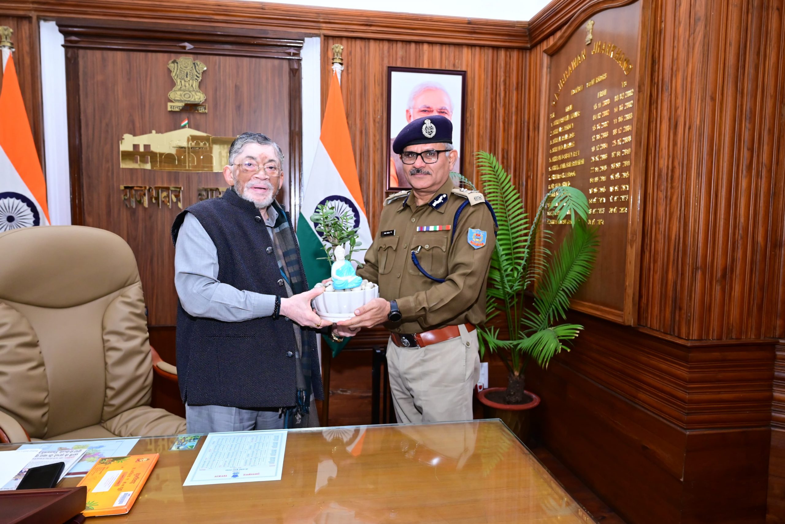 Honourable Governor of jharkhand at Raj Bhavan Jharkhand