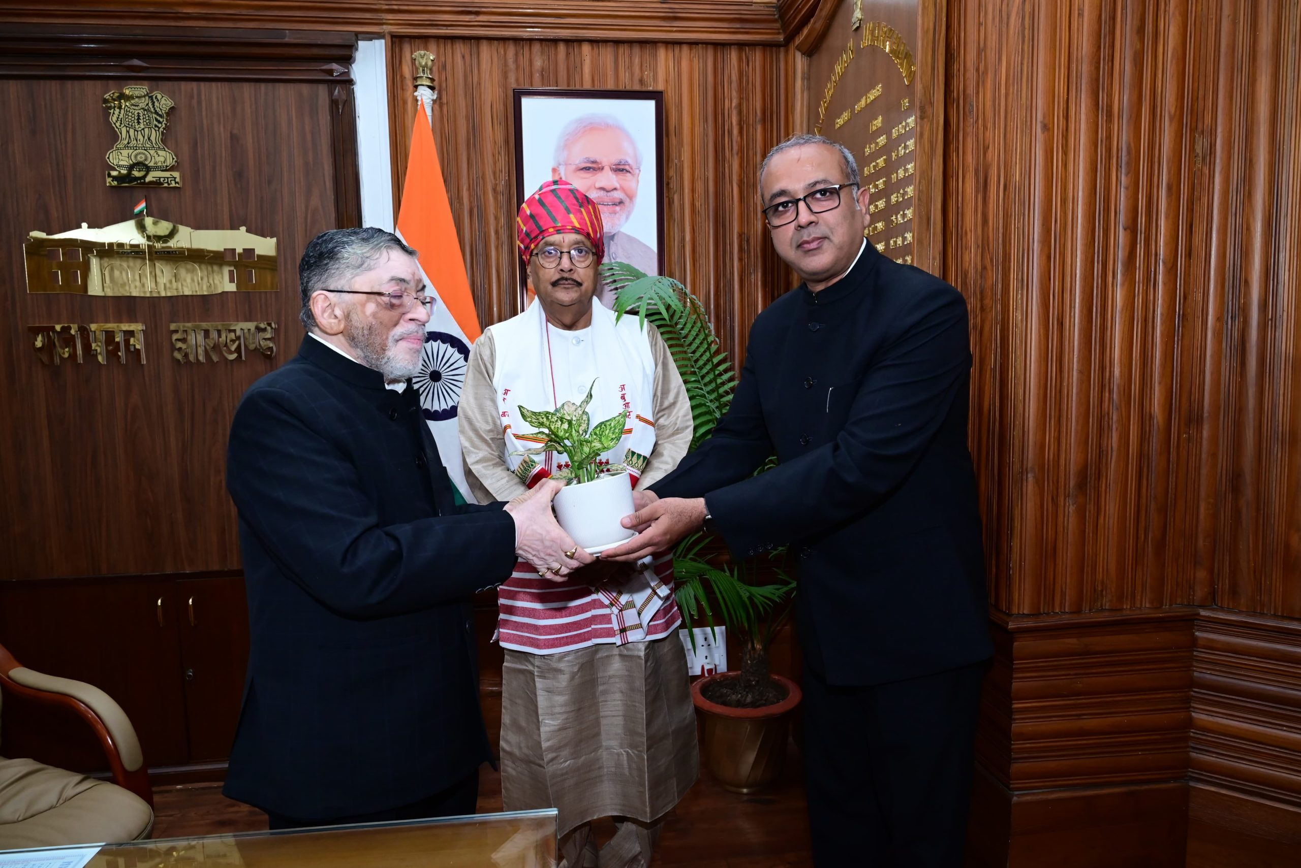 Honourable Governor of jharkhand at Raj Bhavan