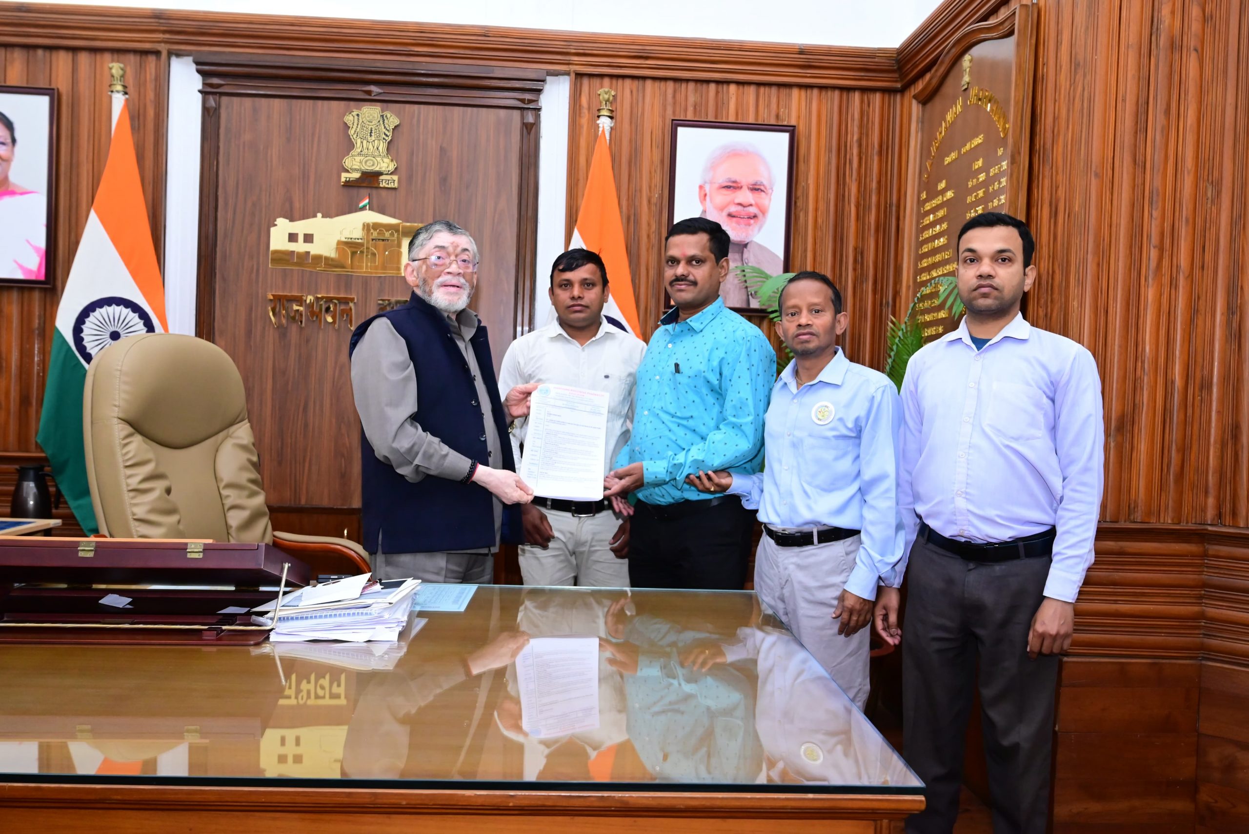 Honourable Governor of jharkhand at Raj Bhavan